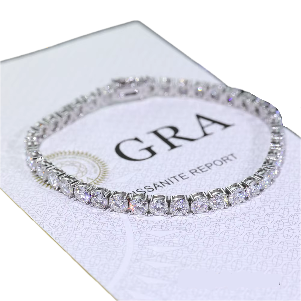 5mm VVS1 Moissanite Tennis Bracelet
