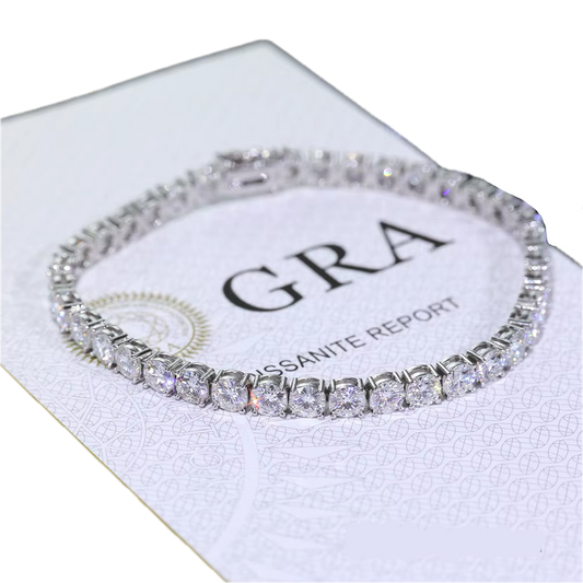 5mm VVS1 Moissanite Tennis Bracelet