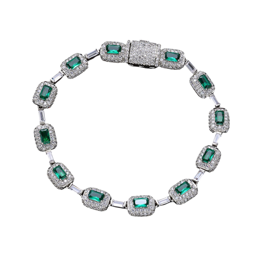 Green Emerald Bracelet