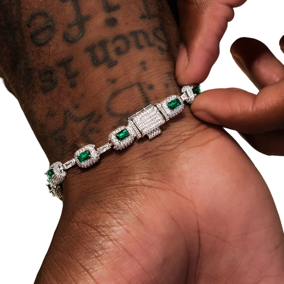 Green Emerald Bracelet